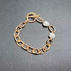 Fashion pearl multilayered Gold bracelet
